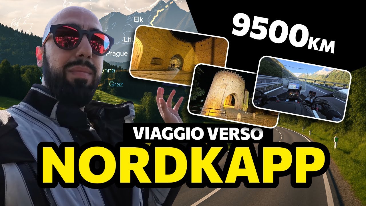 Il viaggio verso CAPO NORD comincia qui! 🇮🇹 Dall’Italia alla Lituania in moto | Ep.1