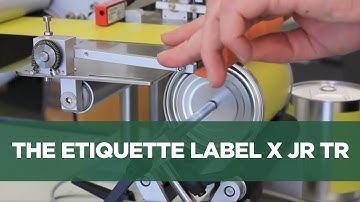 Semi-Automatic Label Applicator and Labelling Machine from Etiquette Labels Ltd