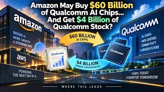 Amazon May Buy $60 Billion of Qualcomm AI Chips... And Get $4 Billion of Qualcomm Stock