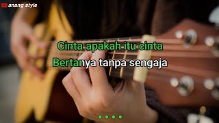 Apakah Itu Cinta - Ipank || Karaoke Akustik ( Nada Rendah Cowok ) 