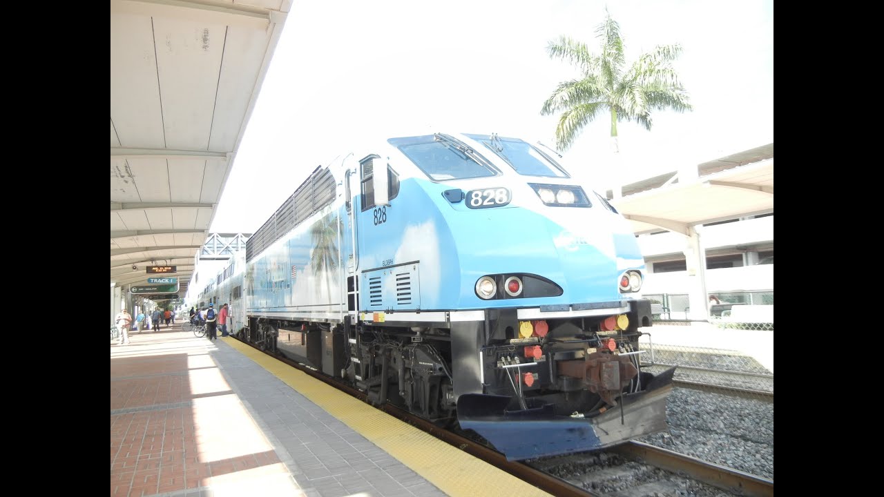 tri-rail-trains-at-cypress-creek-station-youtube