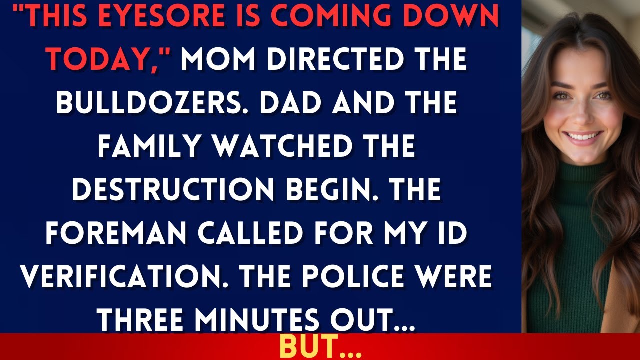 Мои родители снесли мой дом на берегу моря — «Разочарования не заслуживают наследства» — пока сно...