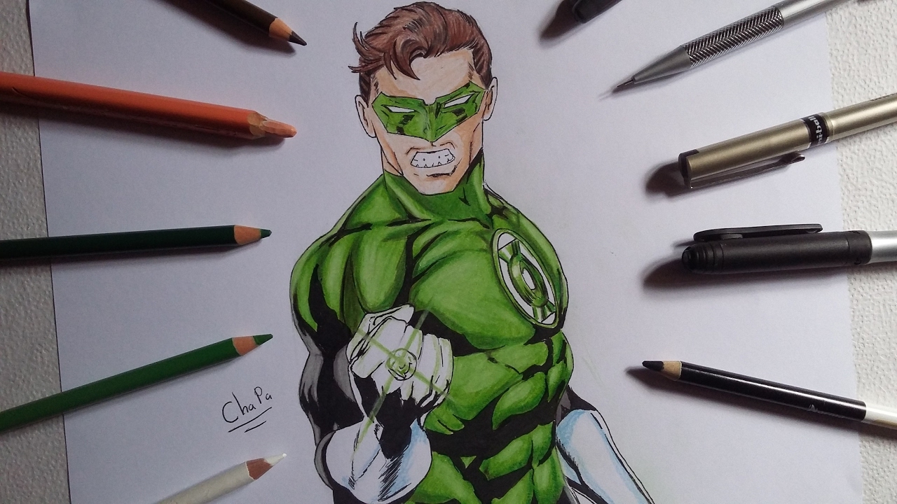 escucha Banquete Respiración DIBUJANDO A LINTERNA VERDE/ DRAWING GREEN LANTERN (Colaboracion con  Dibuja-Arte) - YouTube