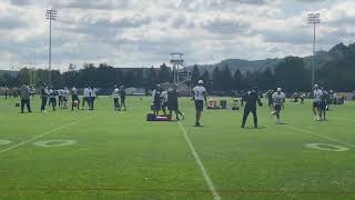 Pittsburgh Steelers RB Najee Harris Works at Practice 9/14/22