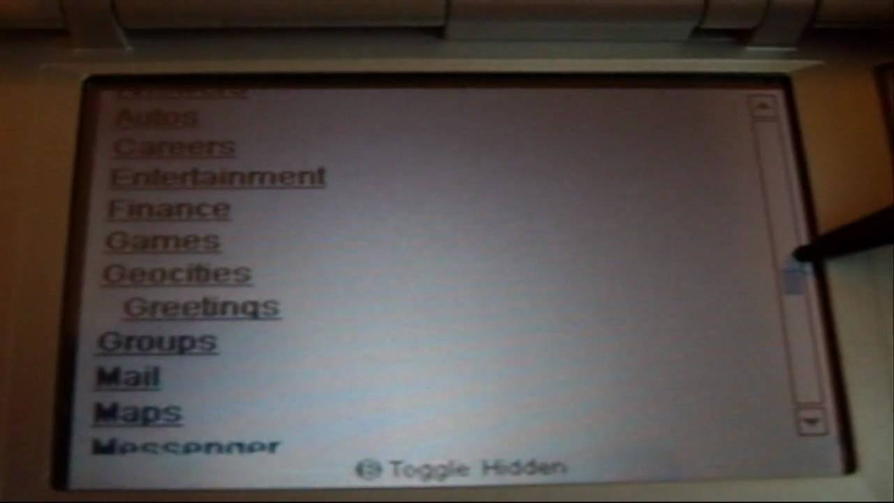 Nintendo DS Videos - DSOrganize and Web Browsing - YouTube