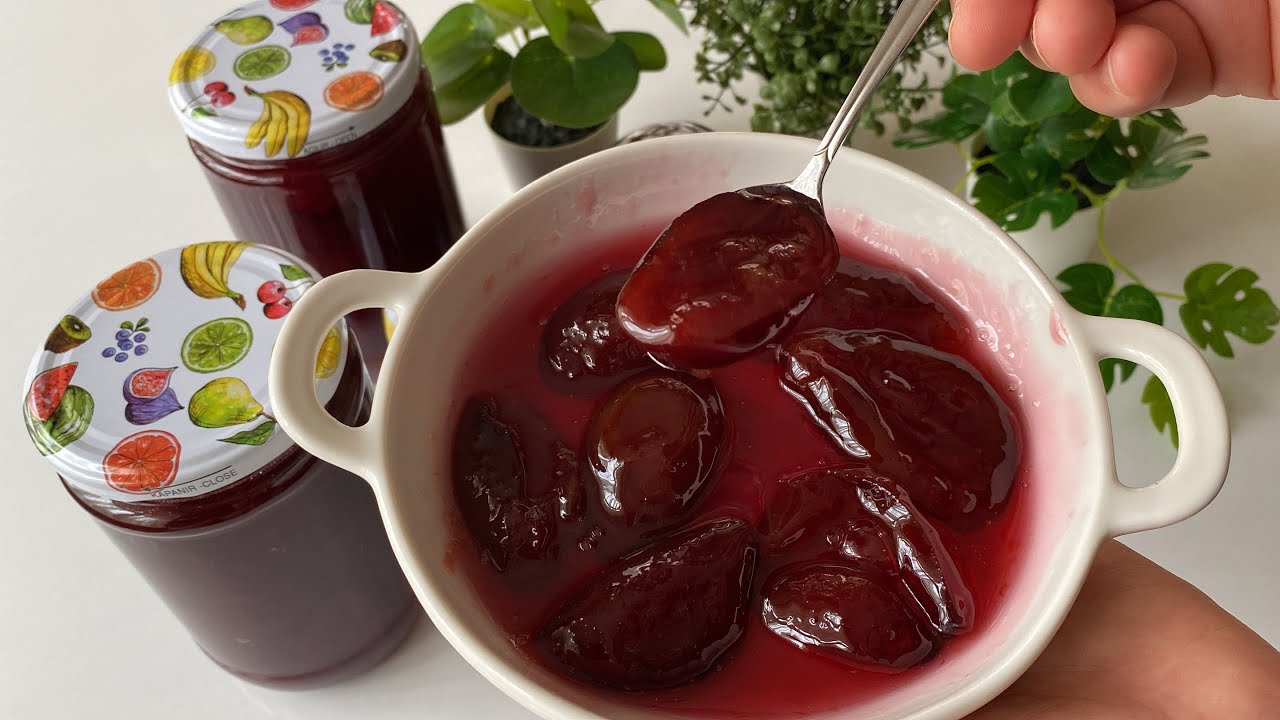 HER YIL MUTLAKA YAPTIĞIM 😋KABUKLARI AYRILMAYAN ASLA DAĞILMAYAN❗️TANE TANE MÜRDÜM ERİĞİ REÇELİ👌🏻😍