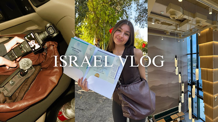 ISRAEL VLOG: получила израильский аттестат зрелости
