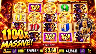 MASSIVE 1100x + MAX BET WIN ON BUFFALO GOLD! screenshot 4