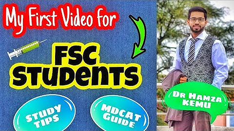 FSC GUIDE |Preparing Mdcat during FSC PART 2| Dr Hamza Ashraf