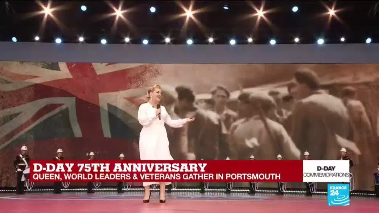 D-Day anniversary: Singer Sheridan Smith performs "We’ll Meet Again" D-Day anniversary: Singer Sheridan Smith performs "We’ll Meet Again"