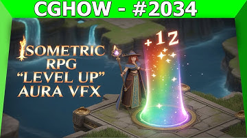 Isometric Level Up Aura VFX in UE5 Niagara! (Rainbow Tube, Stars & Upward Flow Tutorial) 🌈⬆️✨