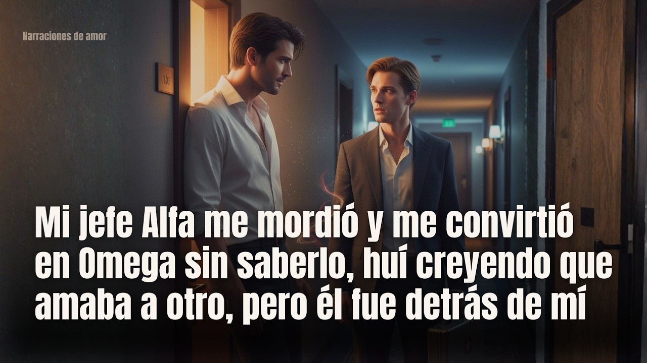 BL- Mi jefe Alfa me mordió y me convirtió en Omega sin saberlo, huí creyendo que amaba a otro, pero