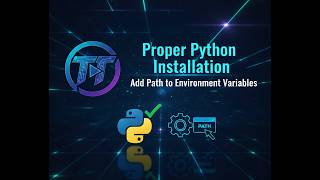 How to install Python and Add path to the environment variables