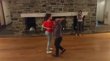 Salsa On2 Intermediate Turn Pattern Combo Partnerwork by Sergio and Sheena #126
