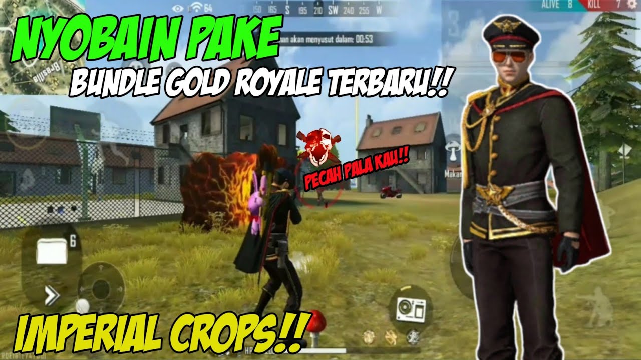 Nyobain Bundle Gold Royale Terbaru Imperial Crops Garena Free Fire