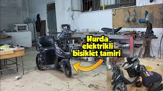 Bit pazarından aldım tamir ettim