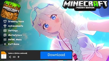 Anime Girl UI For MCPE 1.21+ | BetMC UI For Minecraft Pocket Edition