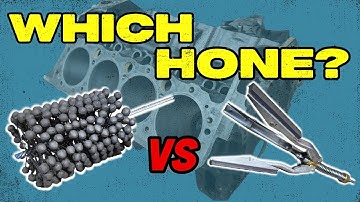 3 Jaw Stone Hone vs Ball Hone - Best way to hone an engine? How to use an engine hone - Budget Build