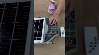 Close-Up Look At All-In-One Solar Street Lights Close-Up Look At All-In-One Solar Street Lights