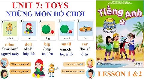 [TIẾNG ANH LỚP 3- Học kỳ 2] Unit 7: Toys | Những món đồ chơi | Lesson 1 & Lesson 2 | I-Learn Smart