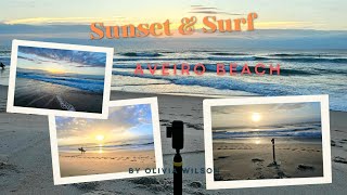 Aveiro Beach walk sunset & Surf.