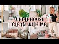 WHOLE HOUSE CLEAN WITH ME | EXTREME CLEANING MOTIVATION | Lucy Jessica Carter