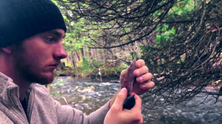Flint knapping with Douglas Alcorn II Flint ridge ...