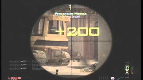 No scope across the map mw3