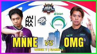 MNNE VS OMG | GAME 2 |  REGULAR SEASON WEEK 7