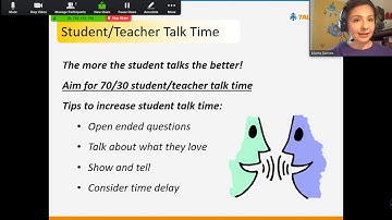 CM-TM 02: Student-Teacher Talk Time