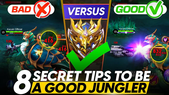 TOP 8 SECRET TIPS TO BE A GOOD JUNGLER!