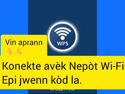 Wi-Fi connexion et voir le pass word