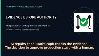 MathGraph - The Warranted Release Agent | GitLab Transcend Demo