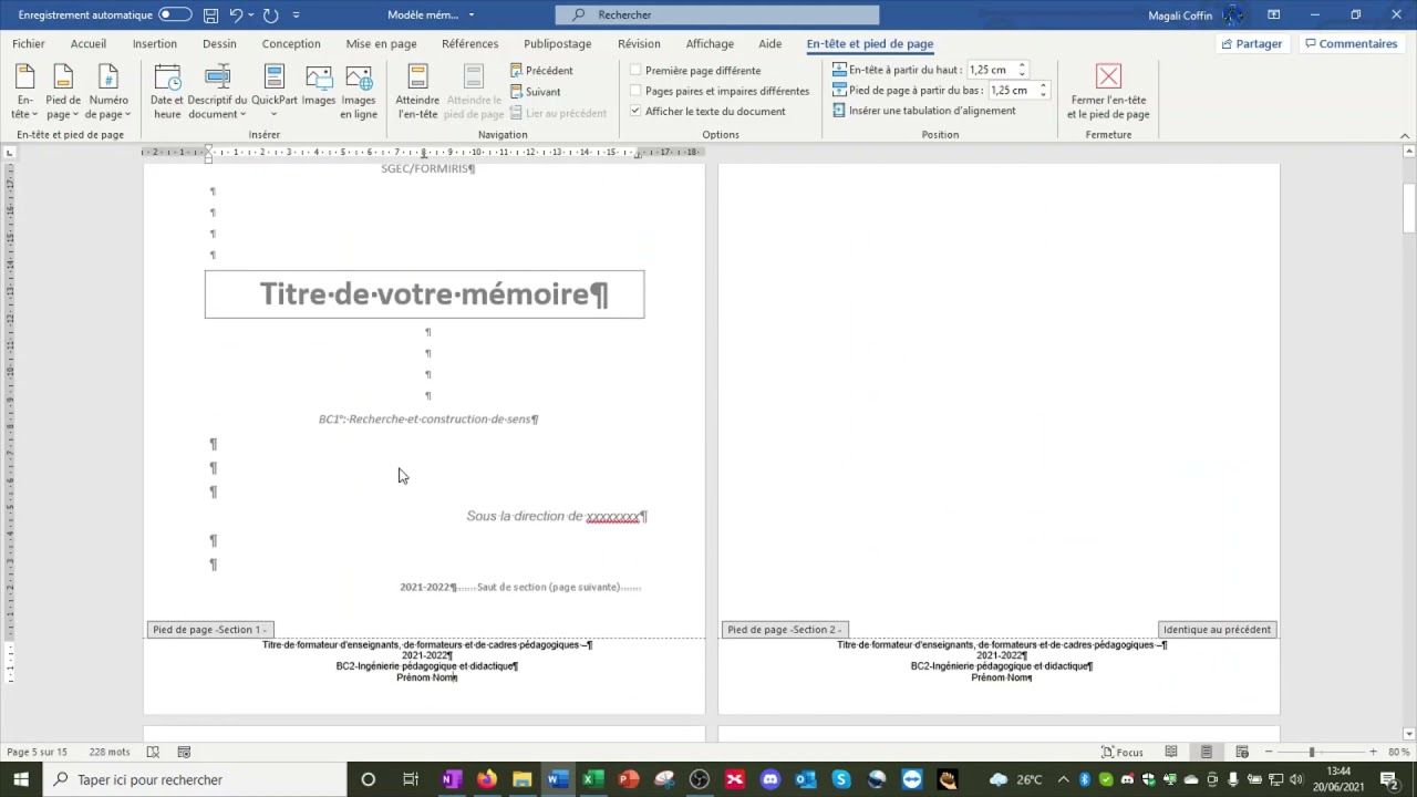 Mettre Pied De Page Différente Page De Garde Libreoffice Comment régler le pied de page sur la page de garde et la 4ème de