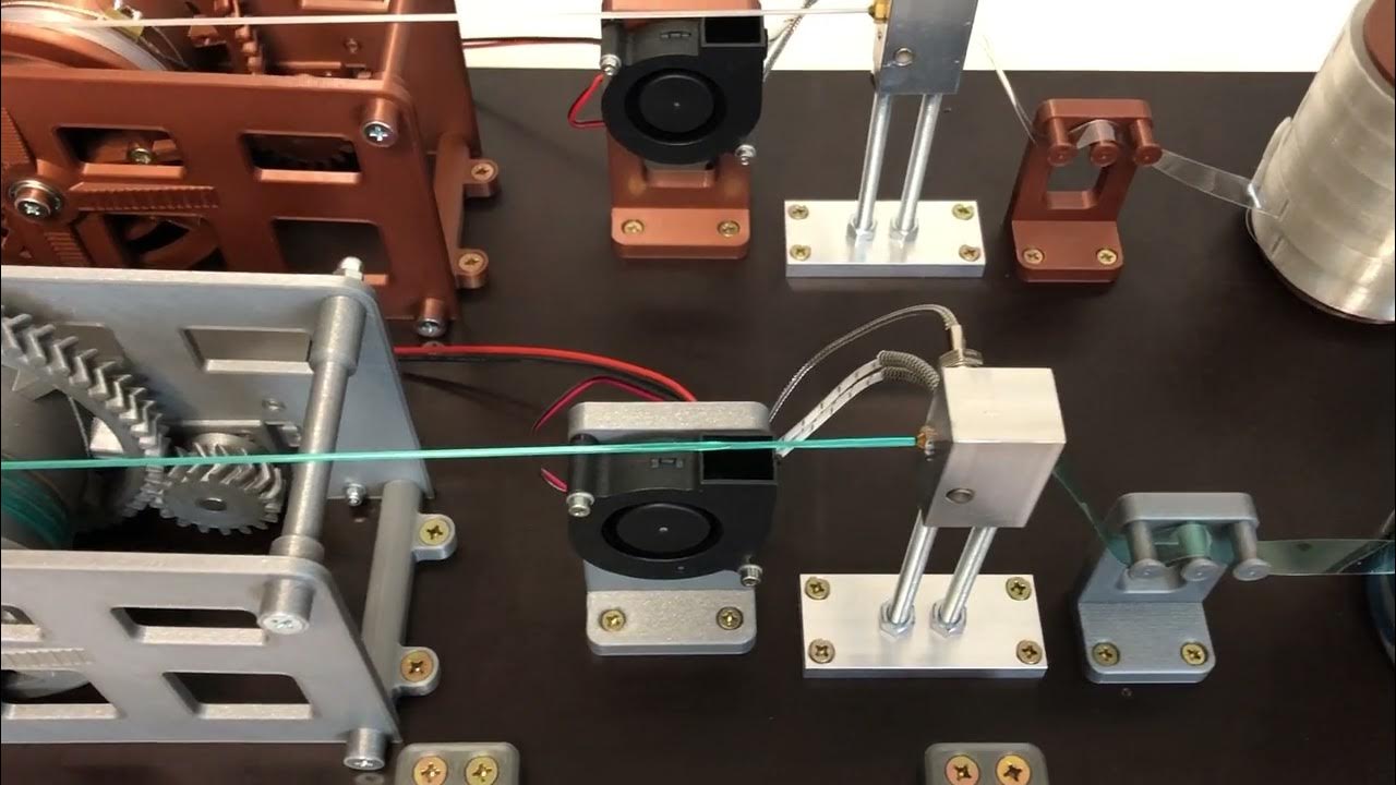 PET Filament Machine - YouTube