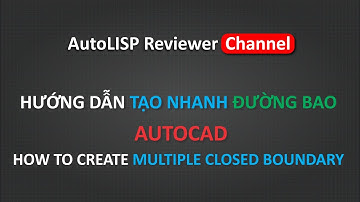 Quick trace boundary in AutoCAD | Trace outside boundary | Split closed Polyline | AutoLISP Reviewer
