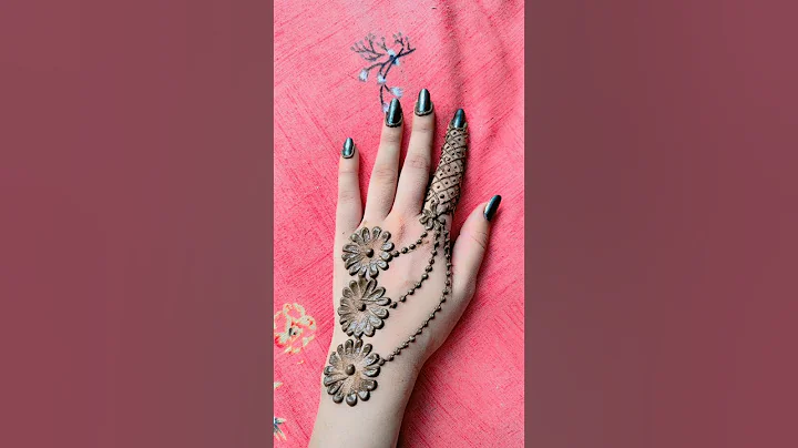 Very Easy Coins Mehndi Design Trick 🥰🫶 #mehndidesigns #youtubeshorts #mehandi #easymehndi #viral