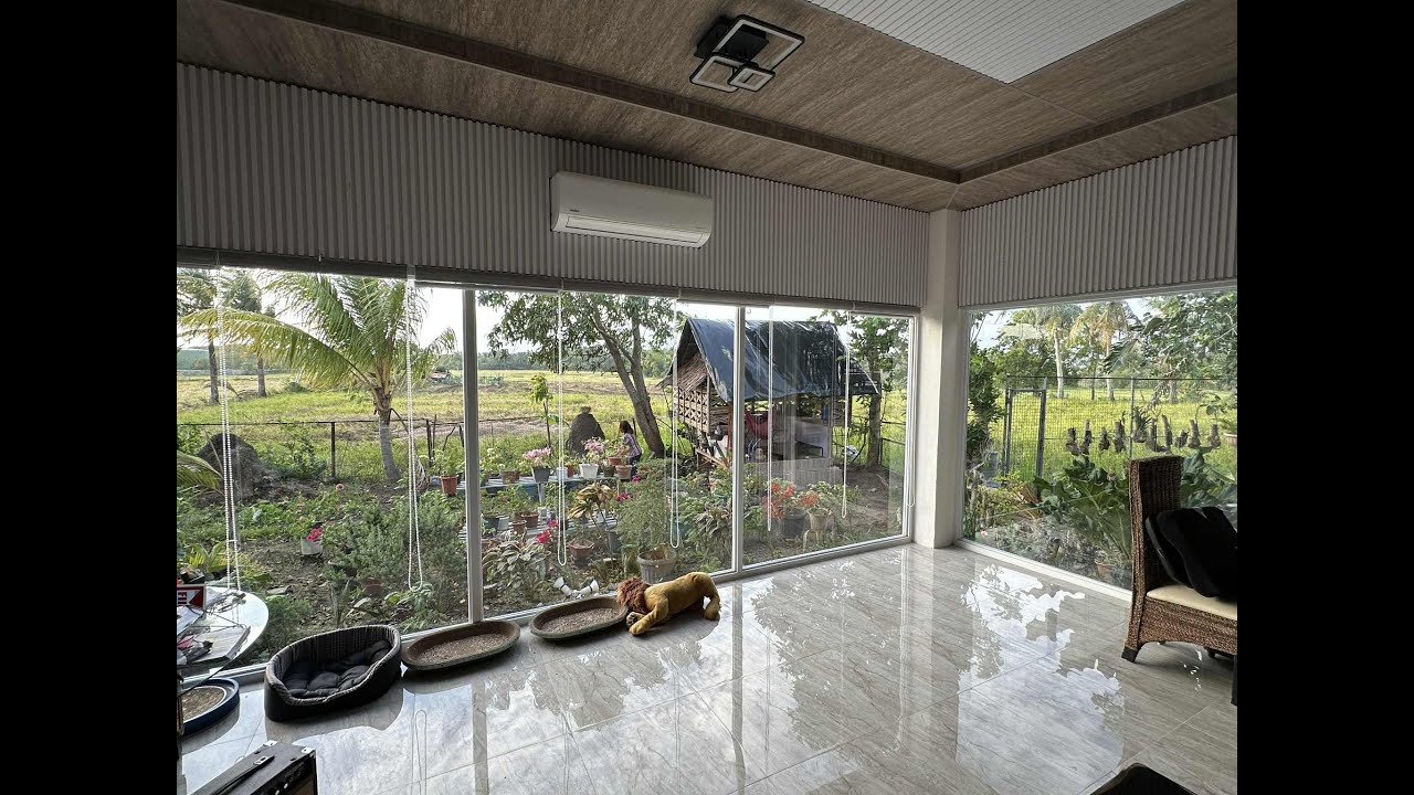 View of We Built Our Dream Modern Home in the Middle of a Rice Field | Off-Grid ...