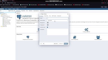 Lab 1  Creating new superuser account using pgadmin