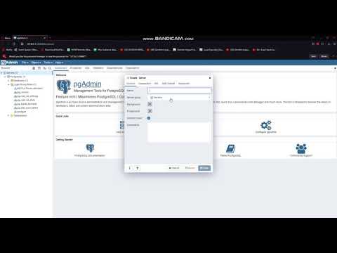 Lab 1  Creating new superuser account using pgadmin