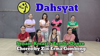 Dahsyat Senam Kreasi - cover Revina Alvira - Zumba Dance - Choreo by Zin Erma Gombong