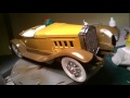 1/24 Monogram 1930 Packard 734 Speedster boattail time lapse