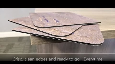 Cutting printed 3mm ACM on the Tekcel EXR 2m x 3m at speed.