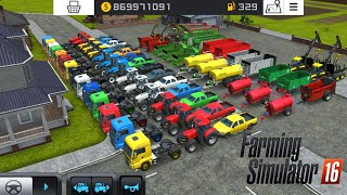 Fs 16 || Crazy All Vehicles Parched In Fs 16 || Farming Simulator 16 || Gameplay @GAMERYT2525