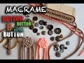 Tutorial Macrame Button Flower