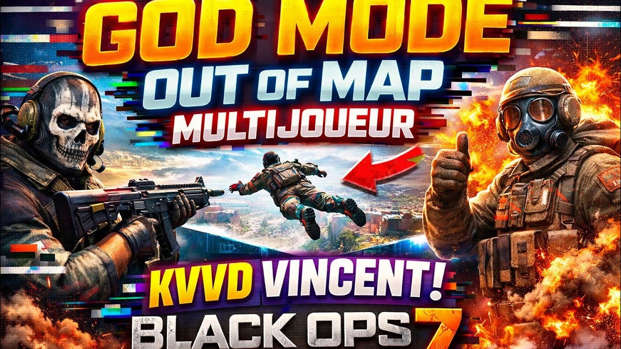NEW GLITCH, GOD MODE , OUT OF MAP Black ops 7 MULTIJOUEUR + TUTO COLIS VOLANT ✈️ 😱 