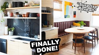 Renovating my Brother's 100 Year Old DC Kitchen| PT 3| The Reveal