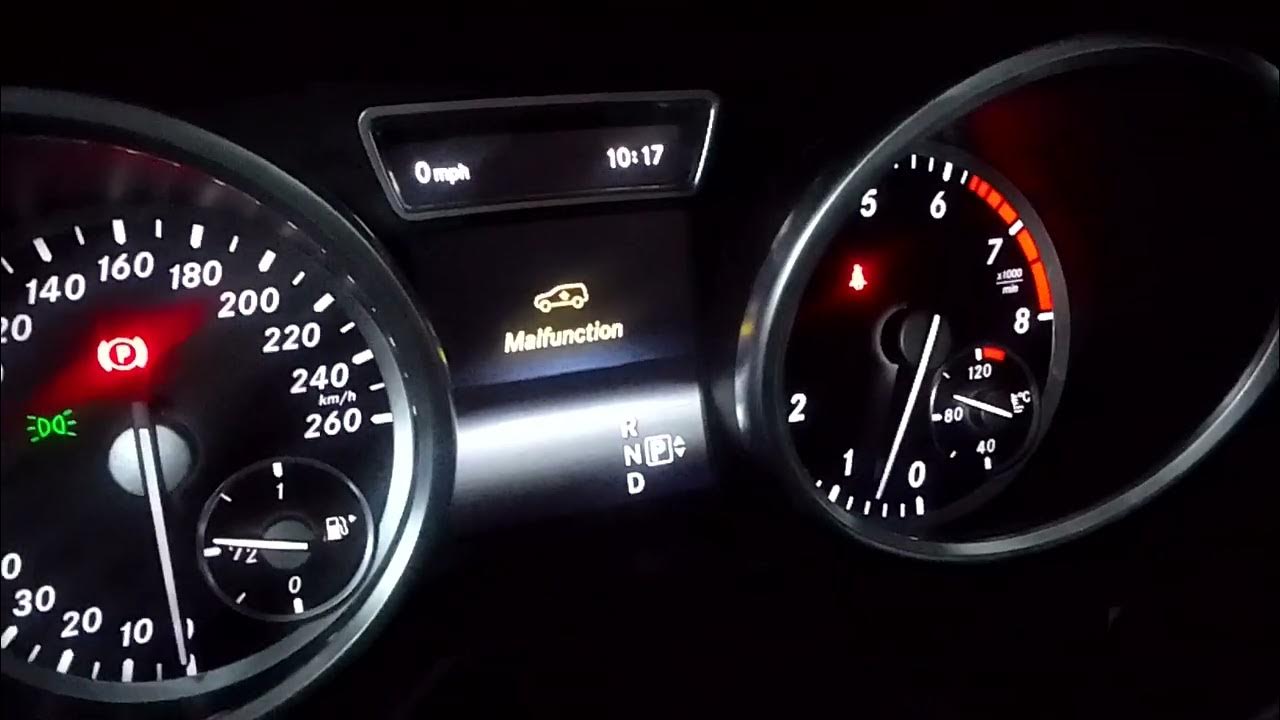 mercedes GL500 air suspension calibration YouTube