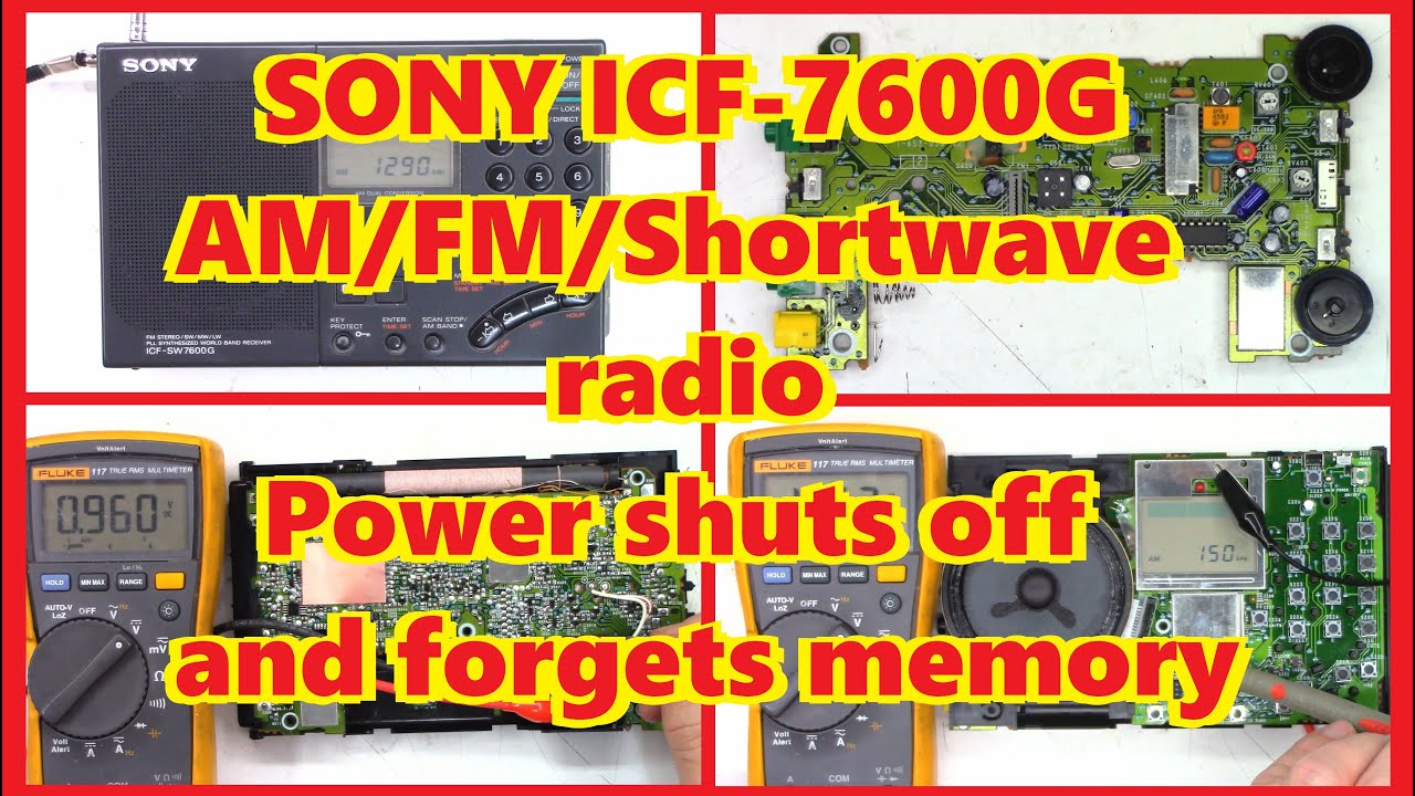 SONY ICF-SW7600G　動作問題なし SONY ICF-SW7600G 動作問題なし 【公式通販】