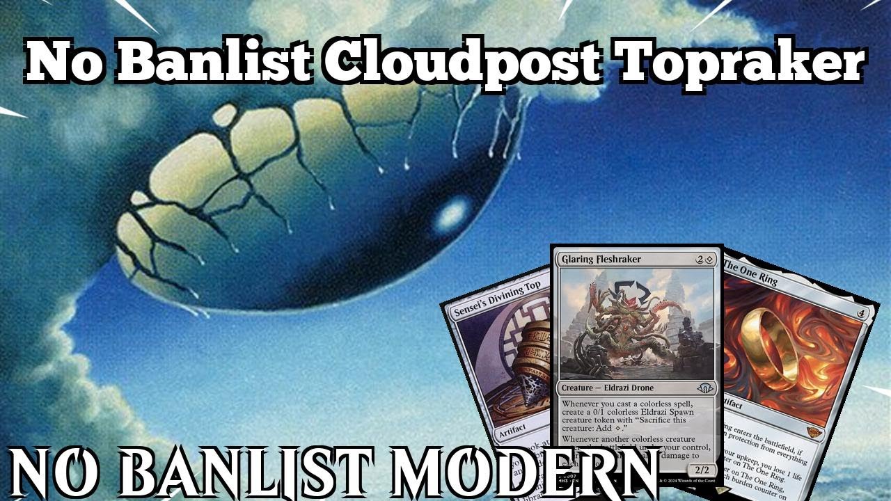 No Banlist Modern Is Solved Already | No Banlist Cloudpost Topraker | No Banlist Modern | MTGO